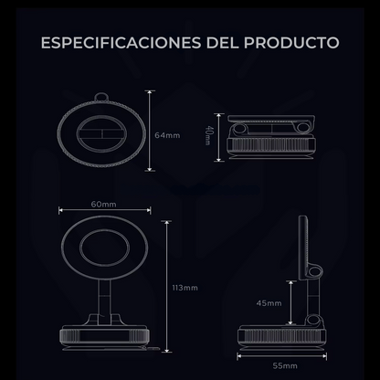 SOPORTE MAGNETICO PORTABLY